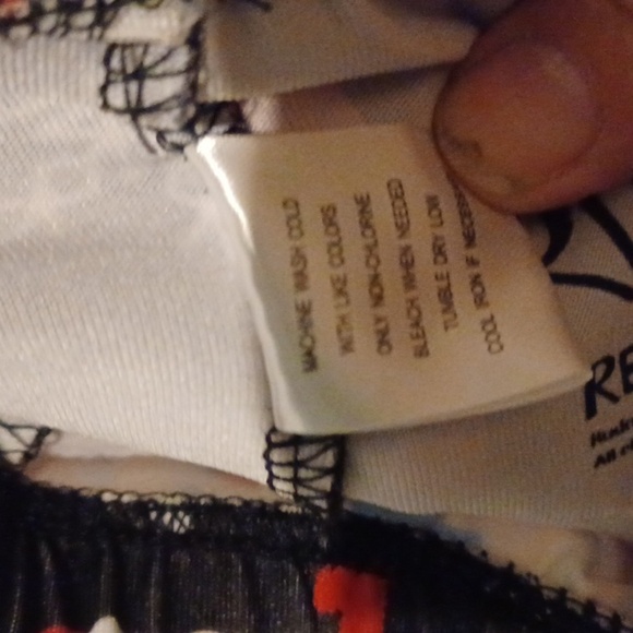 Rudolf the Red Nose Reindeer Santa Claus print Leggings - S - Picture 5 of 5